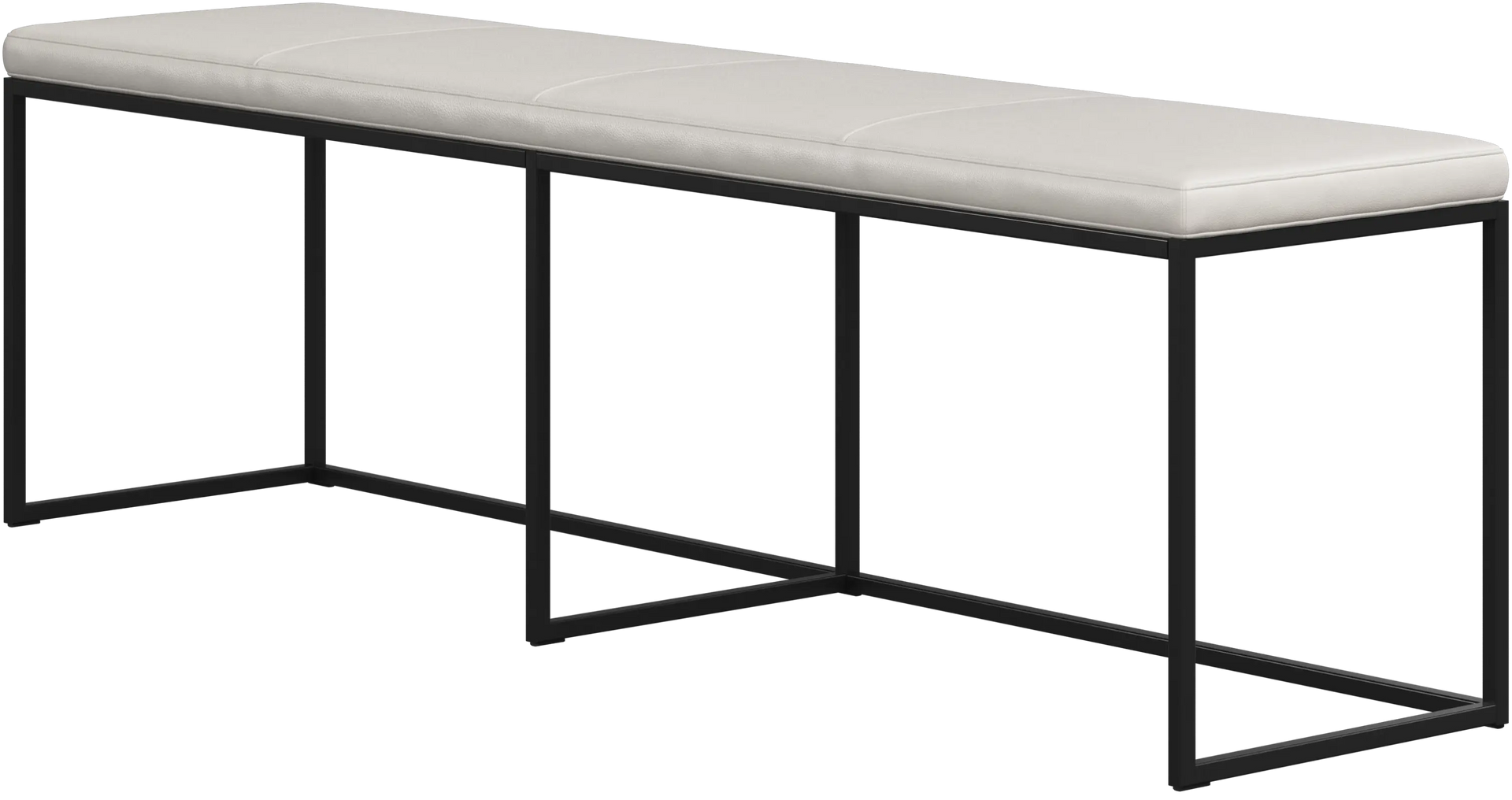 London large bench with cushion