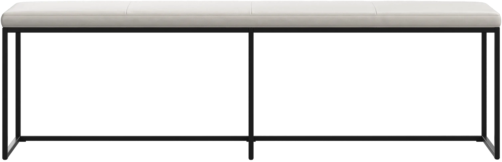 London large bench with cushion