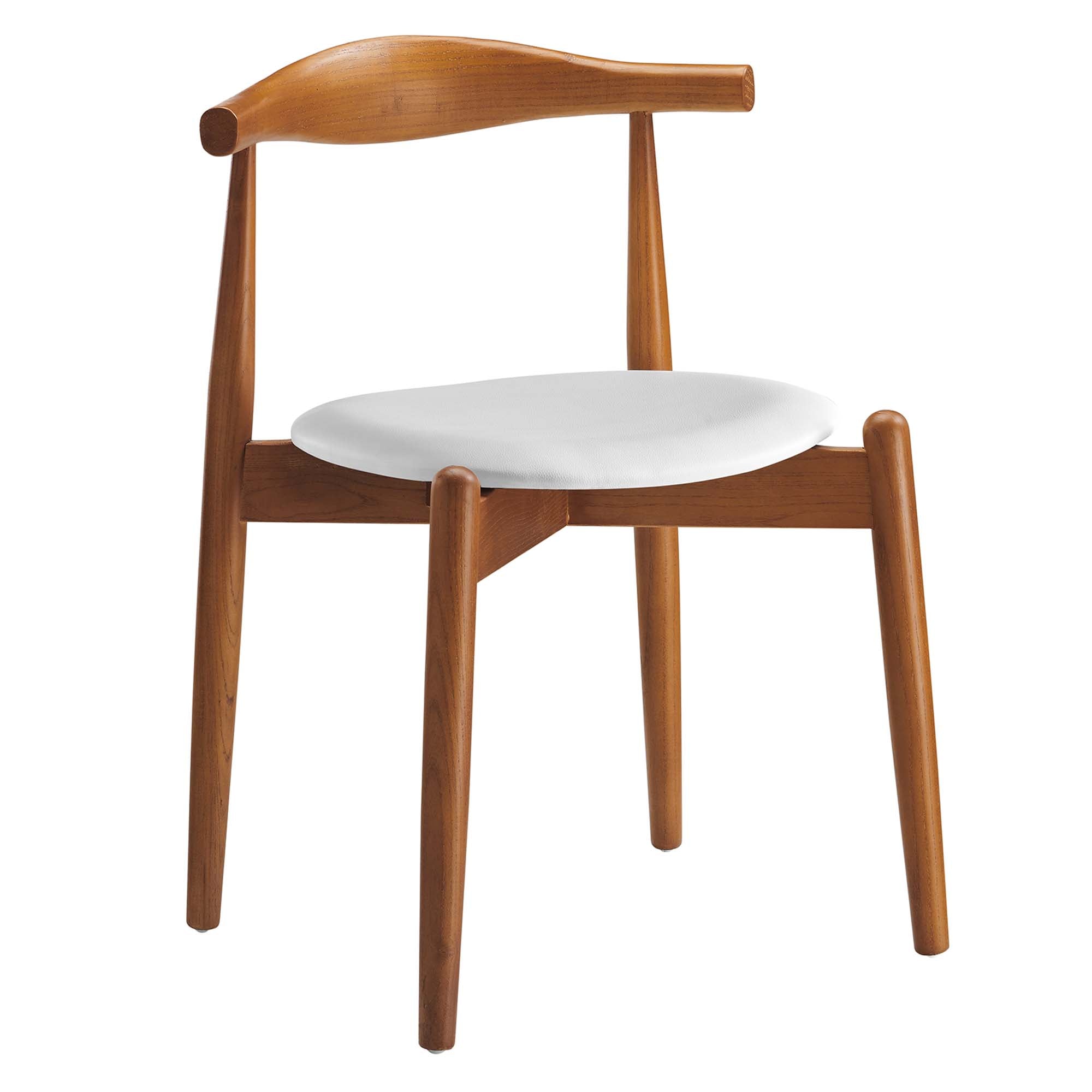 Piers Dining Chair - Dark Walnut White Denmark Home