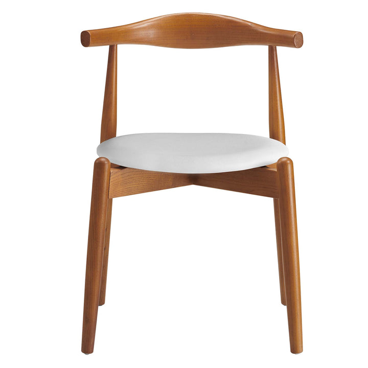 Piers Dining Chair - Dark Walnut White Denmark Home