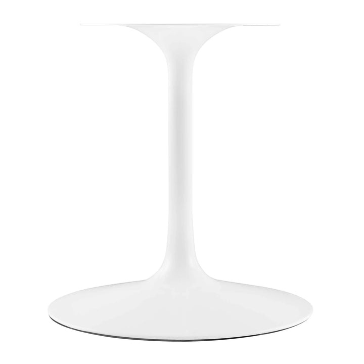 Novara 60" Oval Wood Dining Table - White Denmark Home