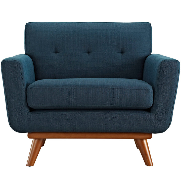 Koti Tufted Mid-Century Armchair – Azure Denmark Home