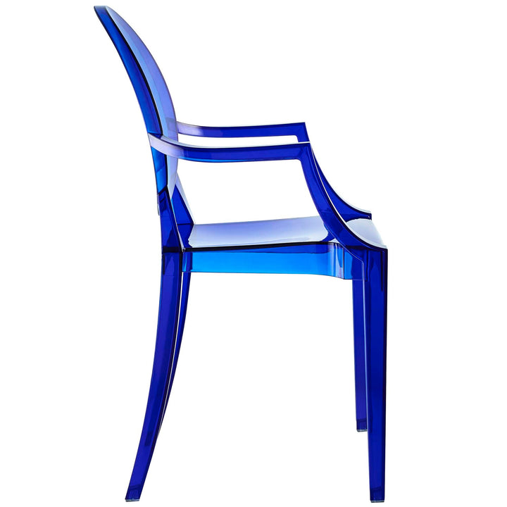 Lucien Arm Dining Chair - Blue Denmark Home