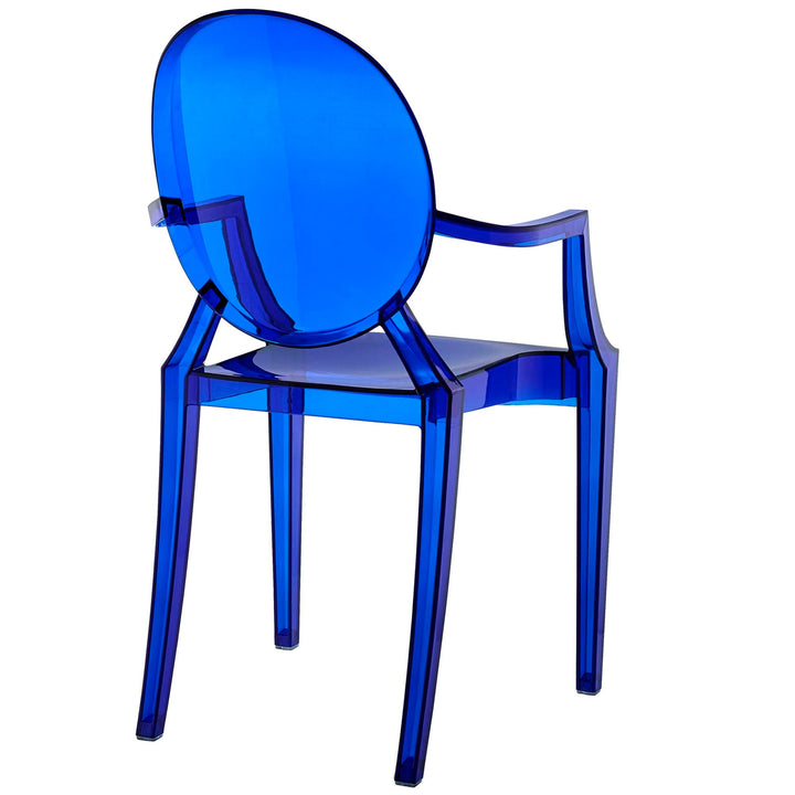 Lucien Arm Dining Chair - Blue Denmark Home