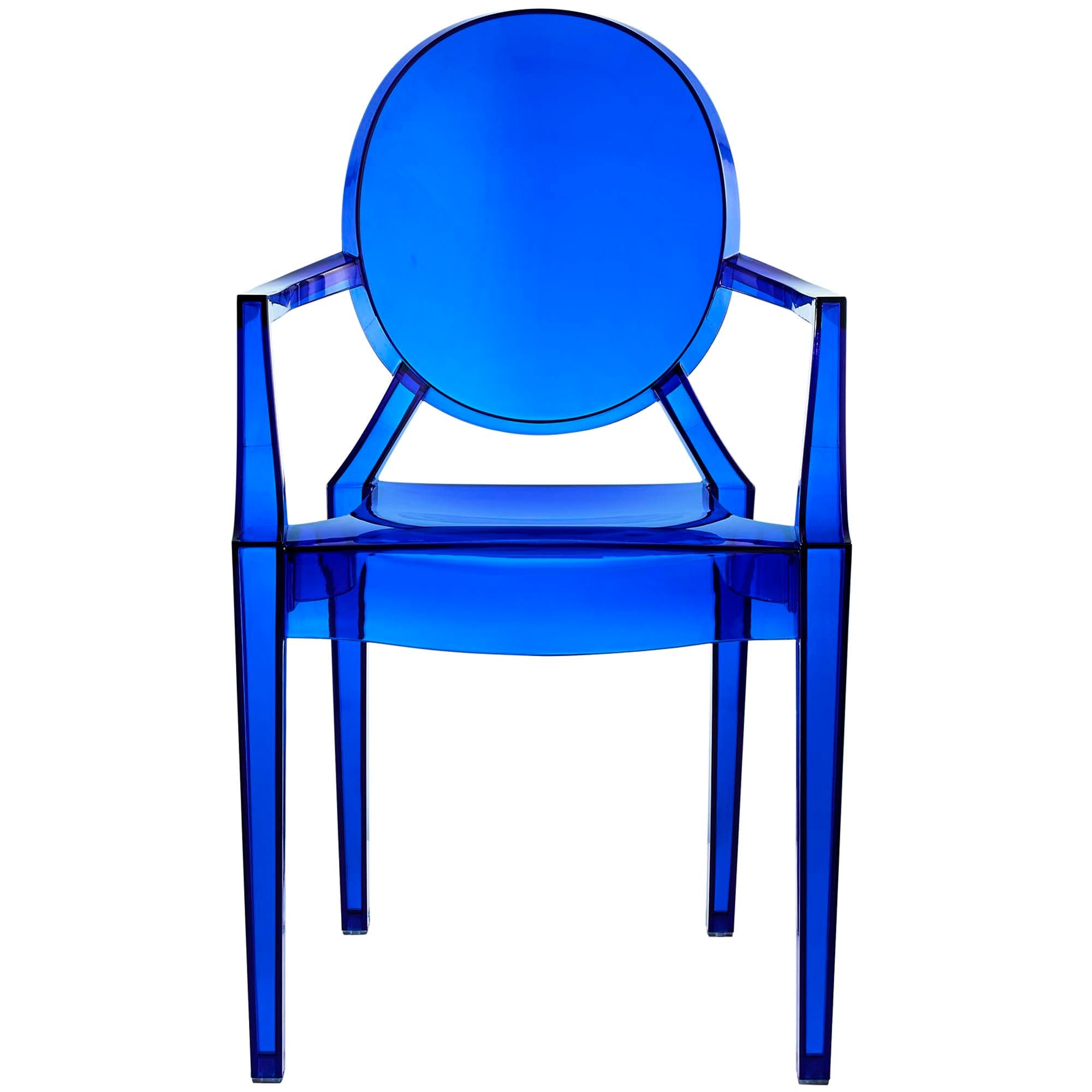 Lucien Arm Dining Chair - Blue Denmark Home