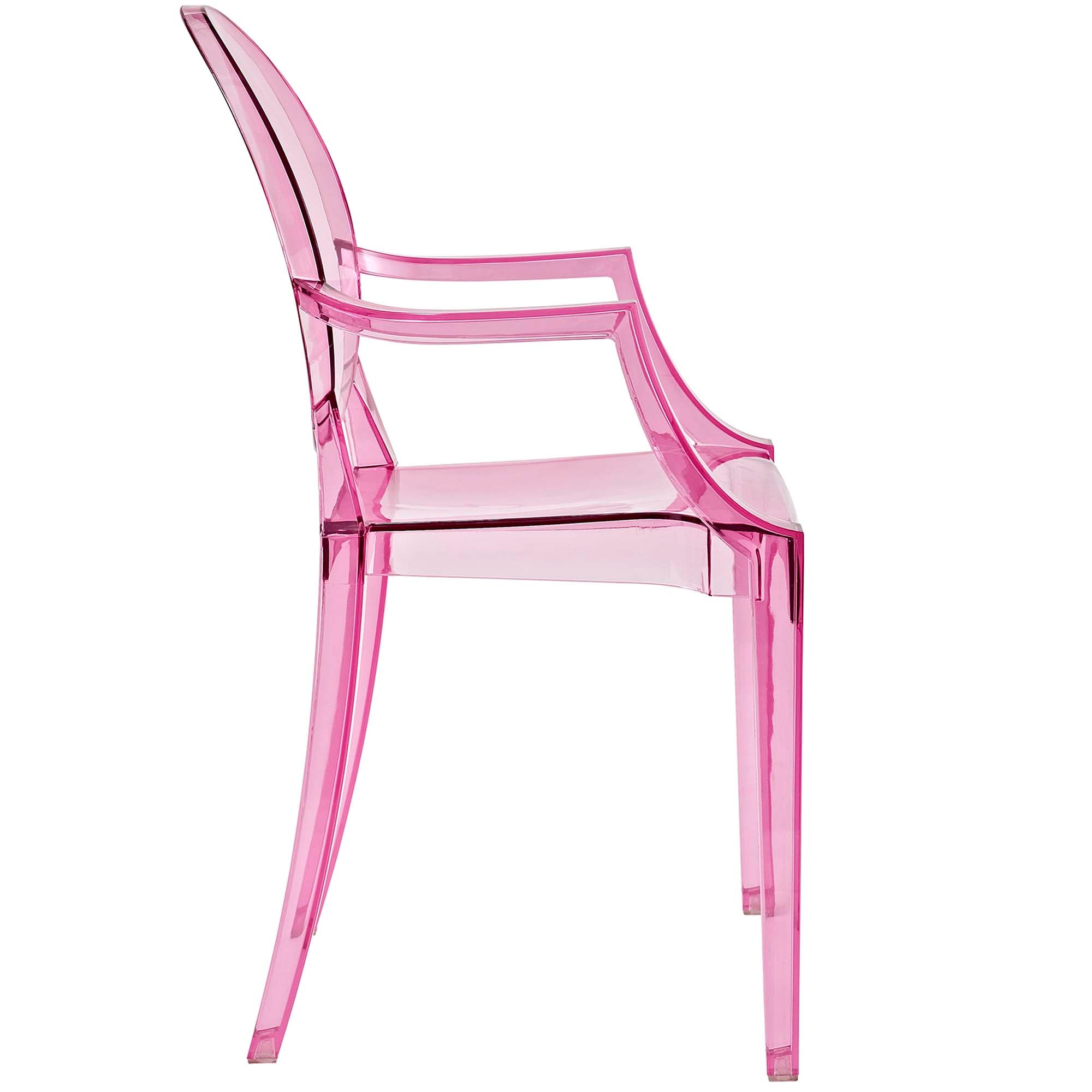 Lucien Arm Dining Chair - Pink Denmark Home