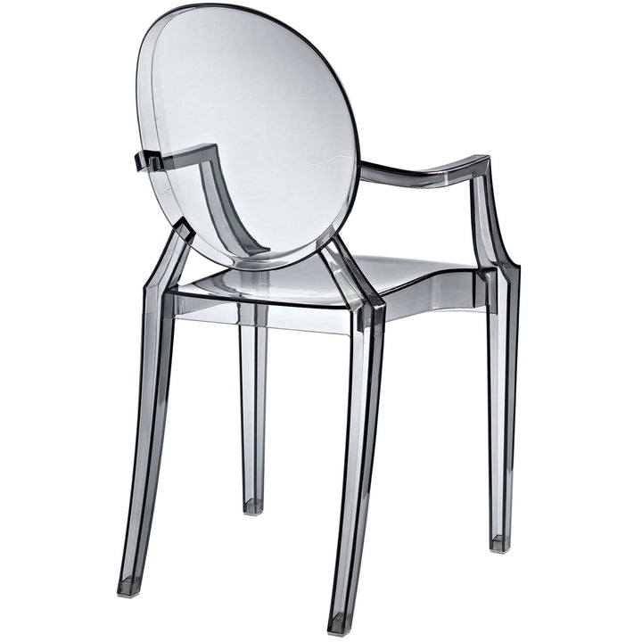 Lucien Arm Dining Chair - Smoke Denmark Home