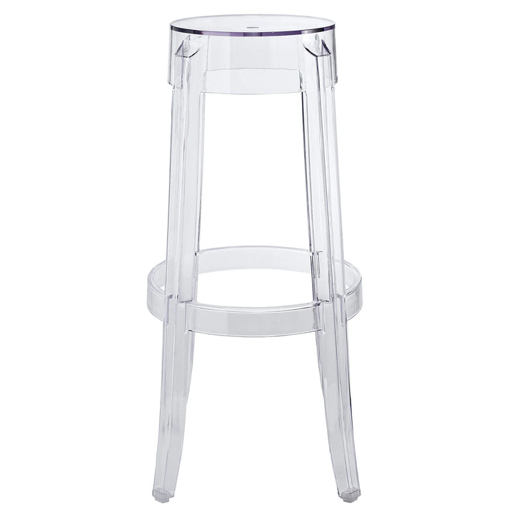 Lucien Bar Stool Set of 2 - Clear Denmark Home