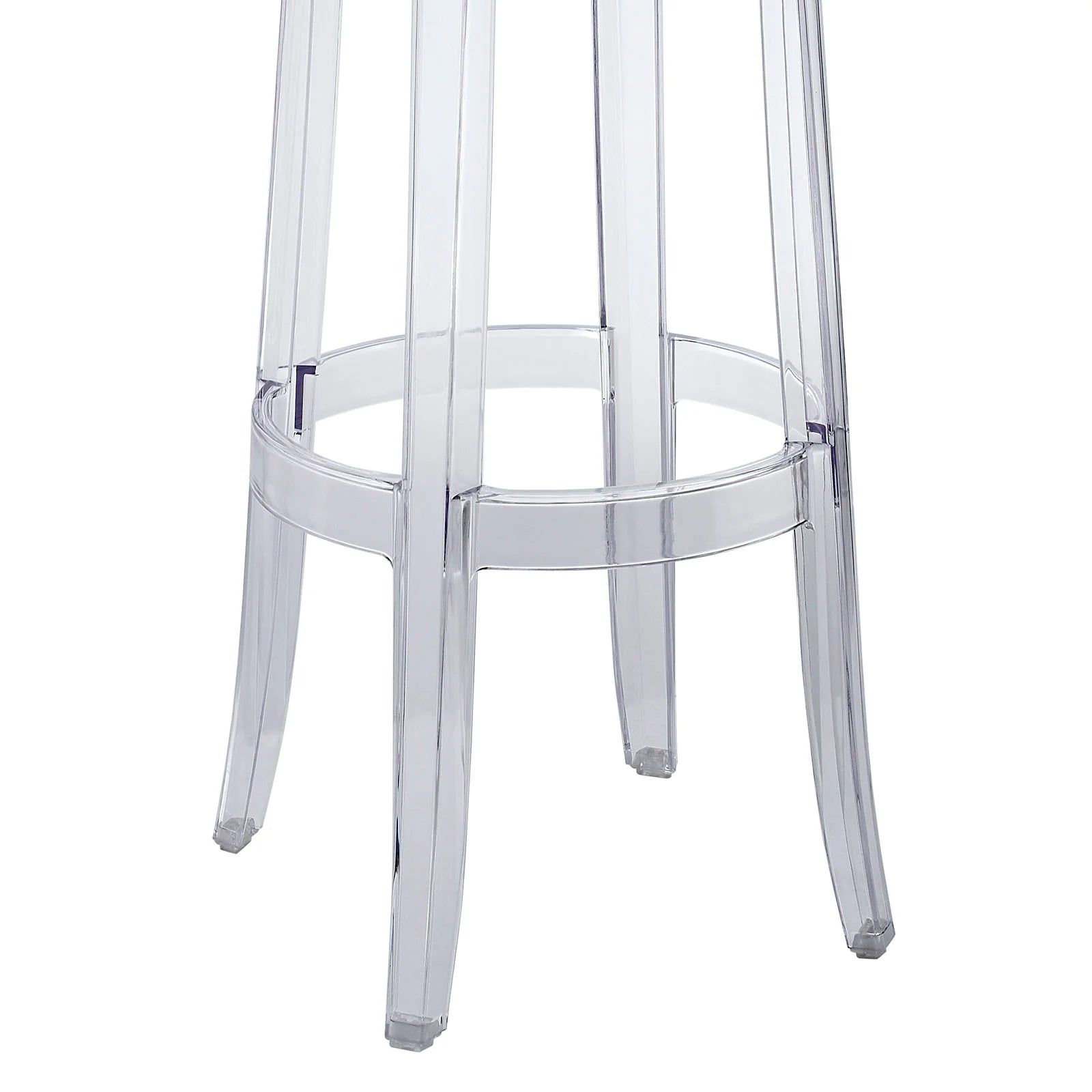Lucien Bar Stool Set of 2 - Clear Denmark Home