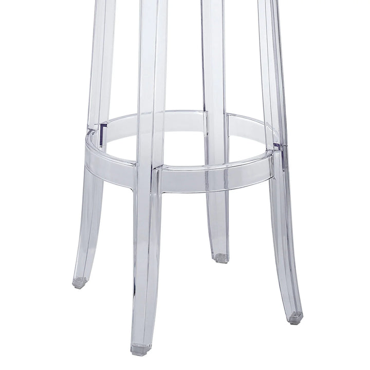 Lucien Bar Stool Set of 2 - Clear Denmark Home