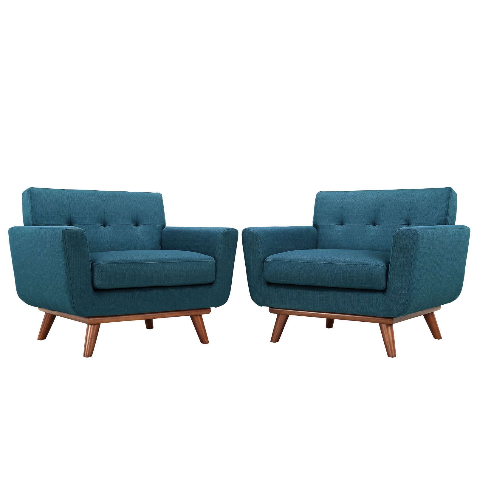 Koti Button-Tufted Accent Armchair Set of 2  – Azure Denmark Home