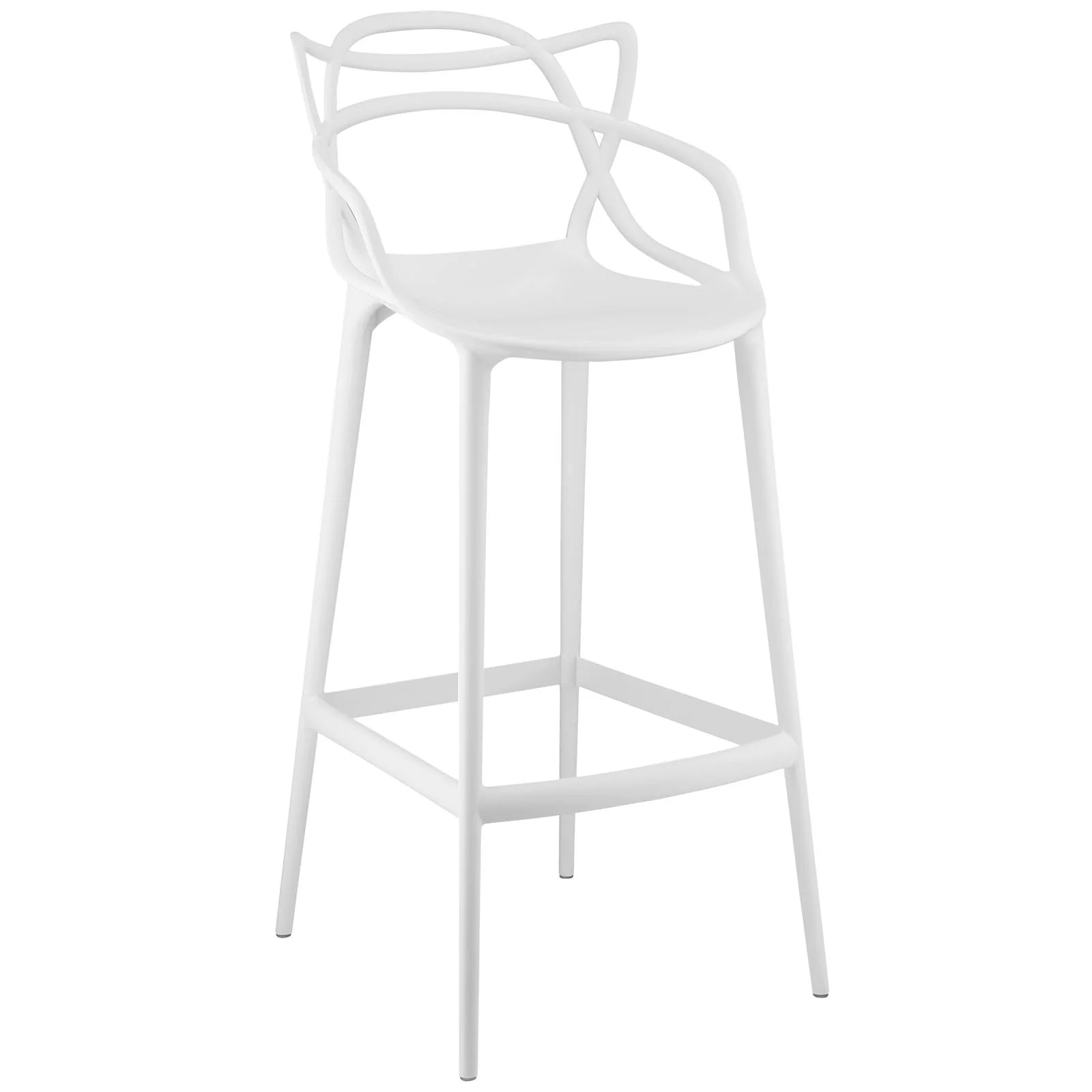Virello Bar Stool - White Denmark Home
