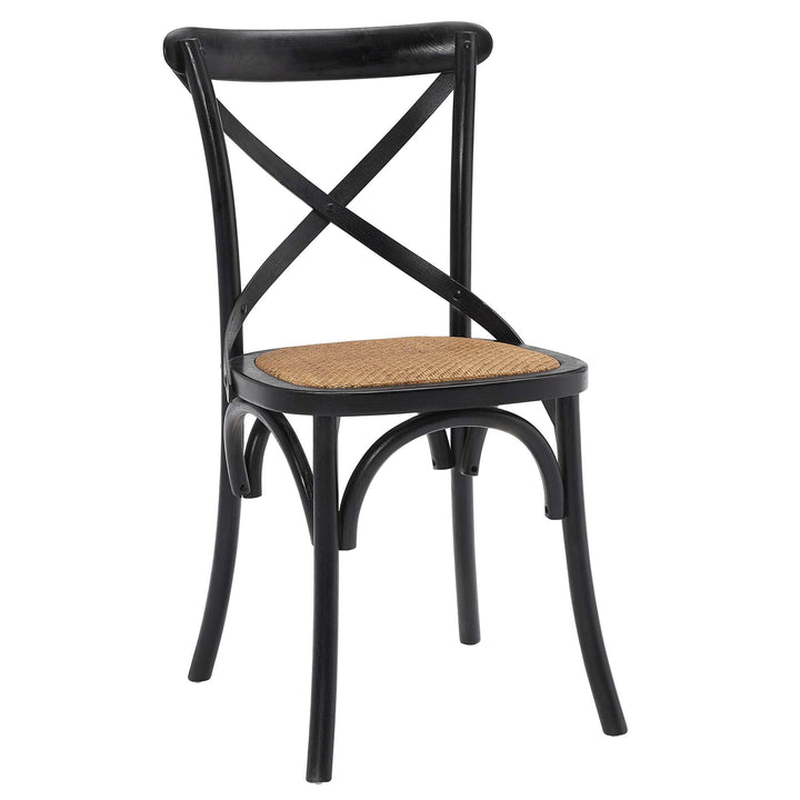 Bramwell Rattan Dining Chair - Black Denmark Home
