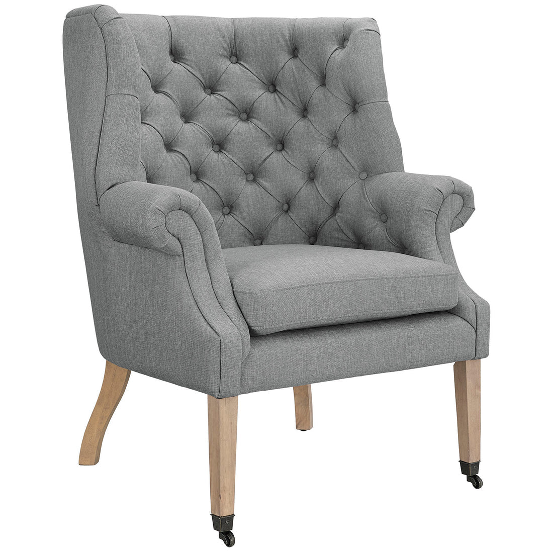 Klip Tufted Lounge Chair – Grey (Copy) Denmark Home