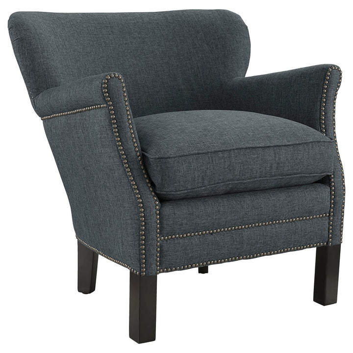 Cast Upholstered Accent Armchair – Gray Denmark Home