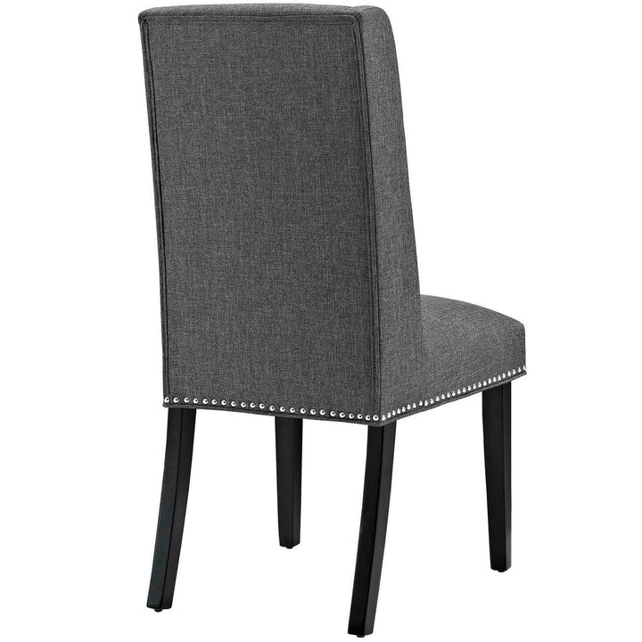 Mythos Upholstered Dining Chair - Gray Denmark Home