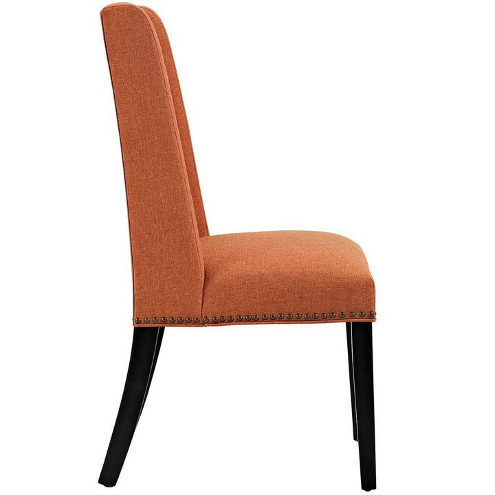 Mythos Upholstered Dining Chair - Orange Denmark Home