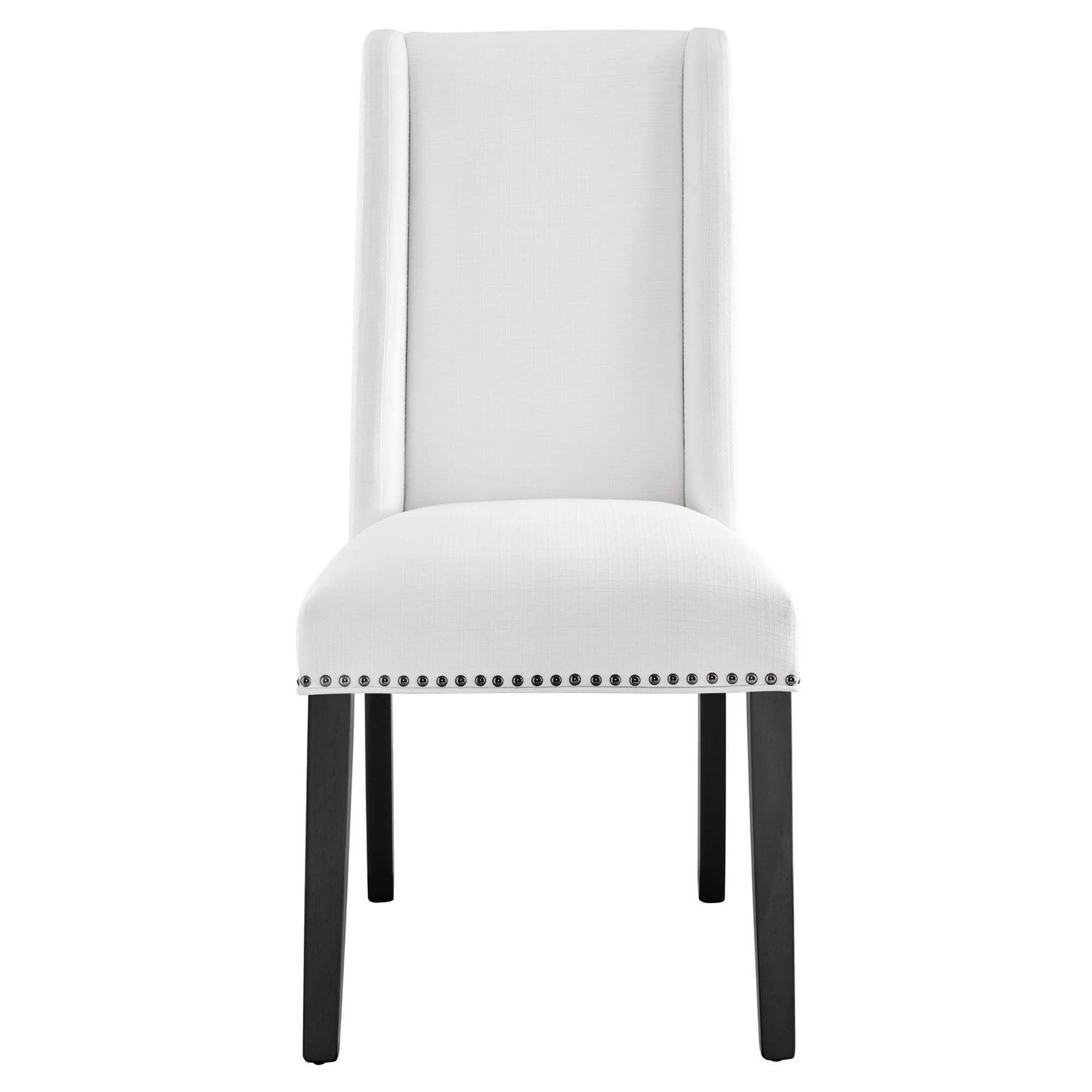Mythos Upholstered Dining Chair - White Denmark Home