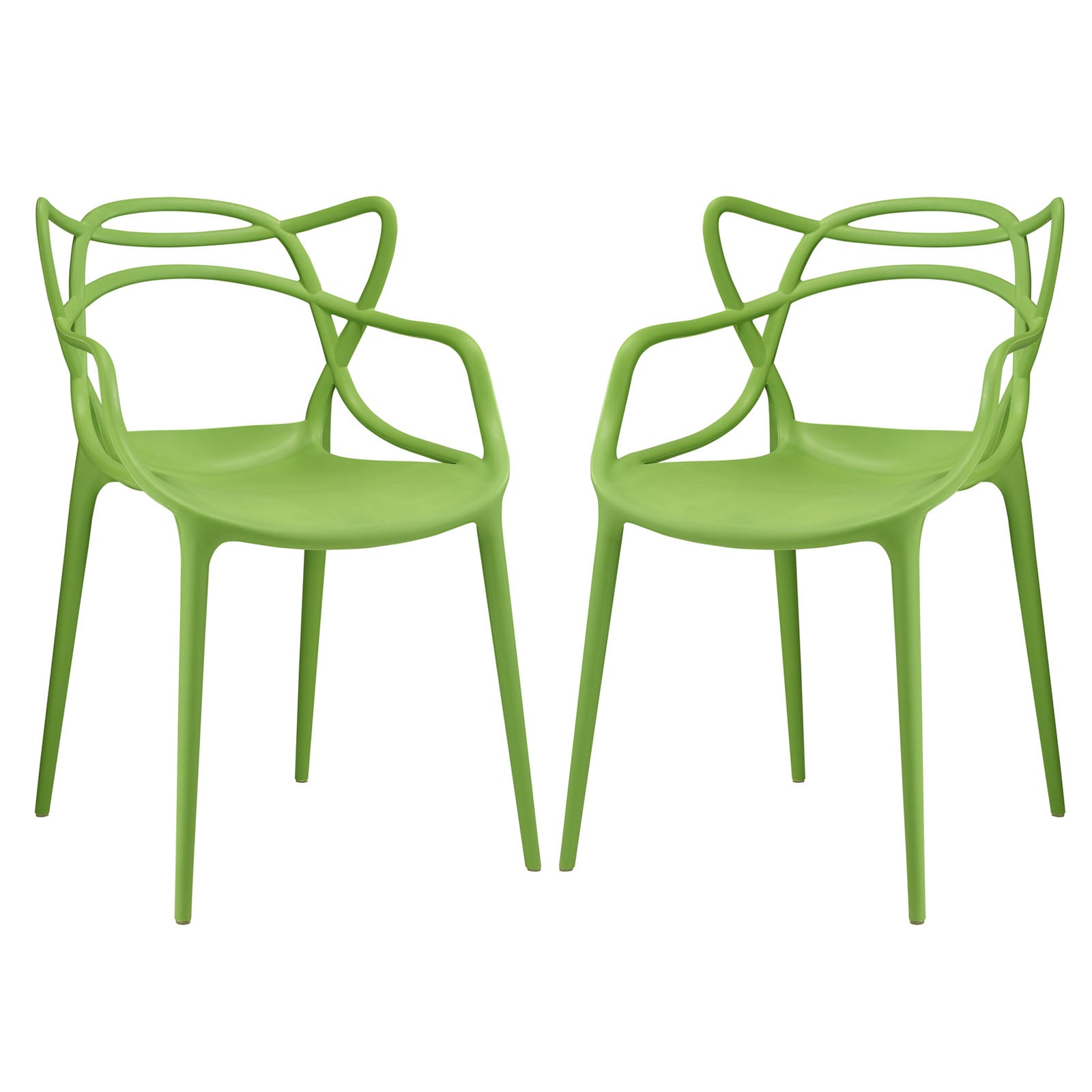 Virello Dining Chair Set - Green Denmark Home