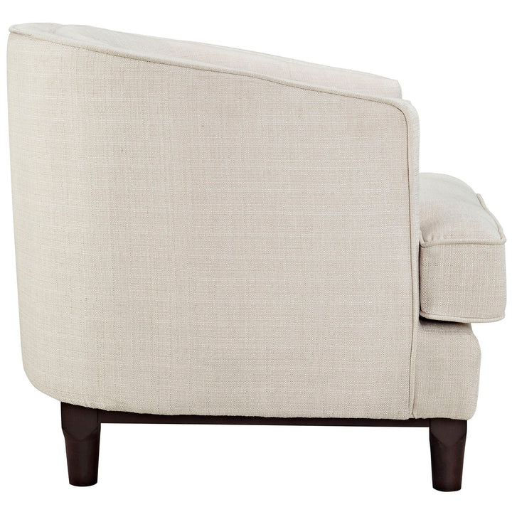 Turf Tufted Armchair - Beige Denmark Home