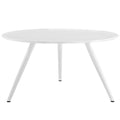 Novara Round Wood Dining Table 60" - White (Copy) Denmark Home
