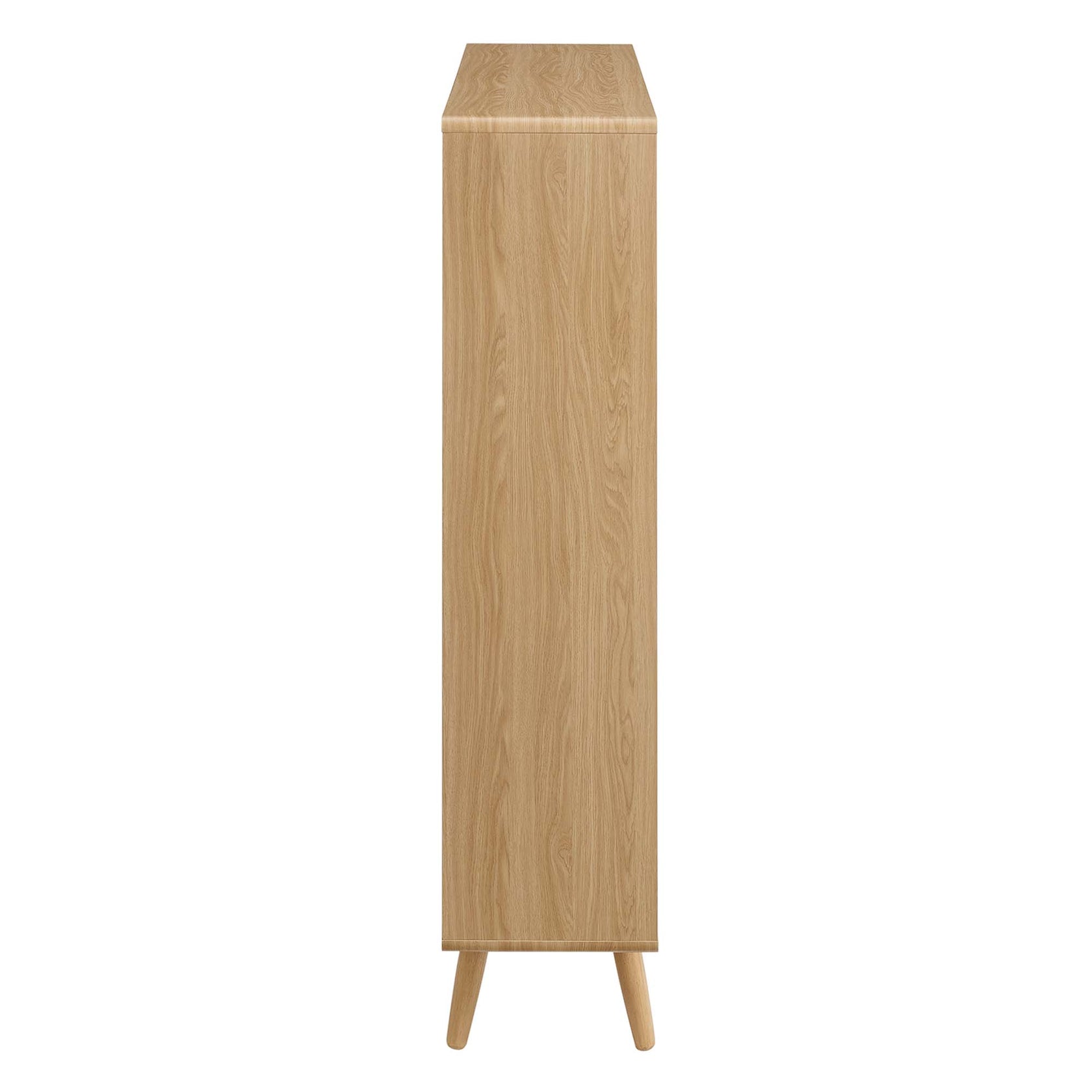 koru 3 Tier Open Bookcase - Oak Denmark Home