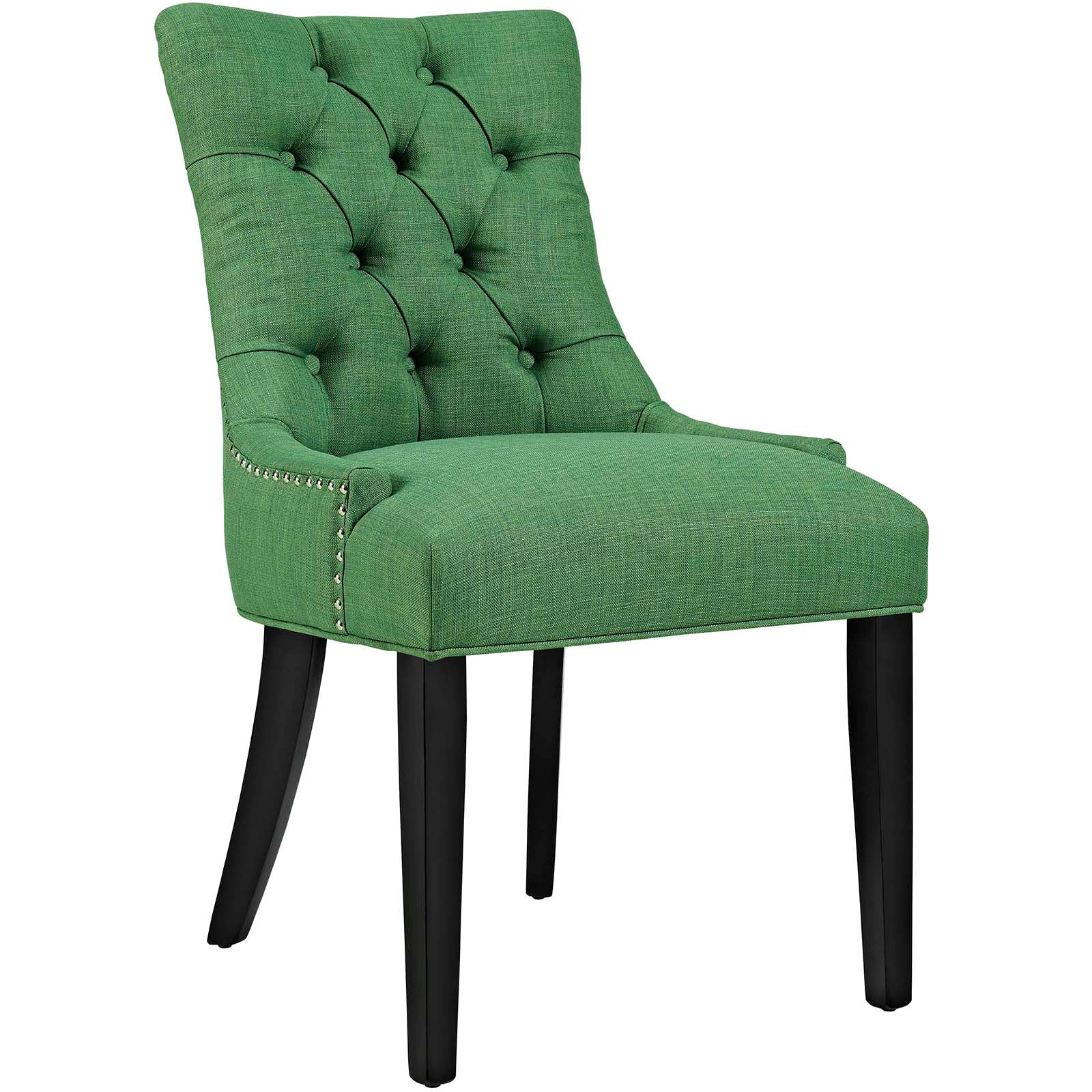 Bleich Tufted Dining Side Chair - Green Denmark Home