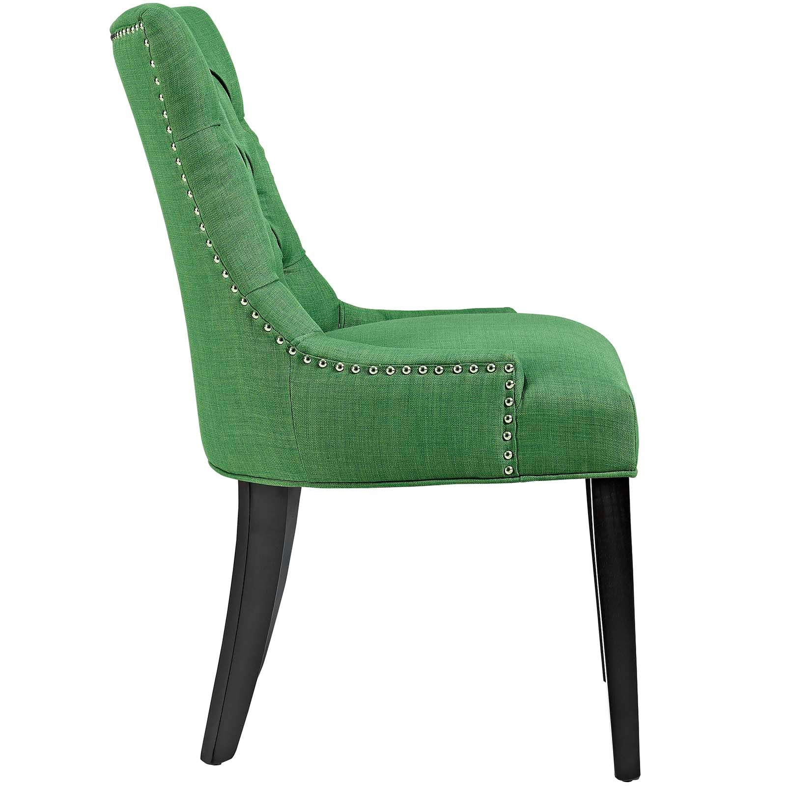 Bleich Tufted Dining Side Chair - Green Denmark Home