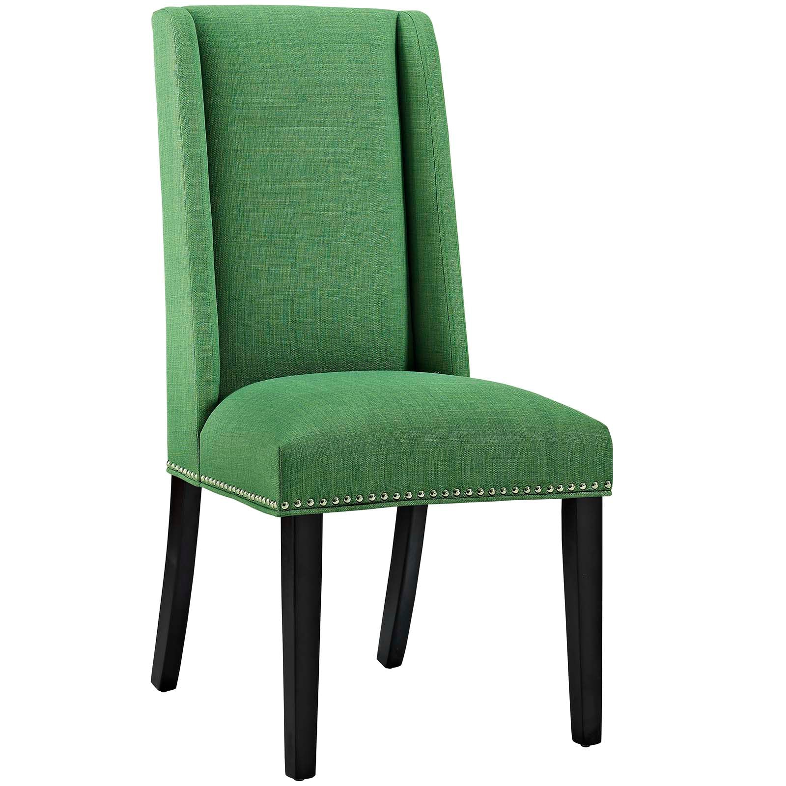 Mythos Upholstered Dining Side Chair - Green Denmark Home