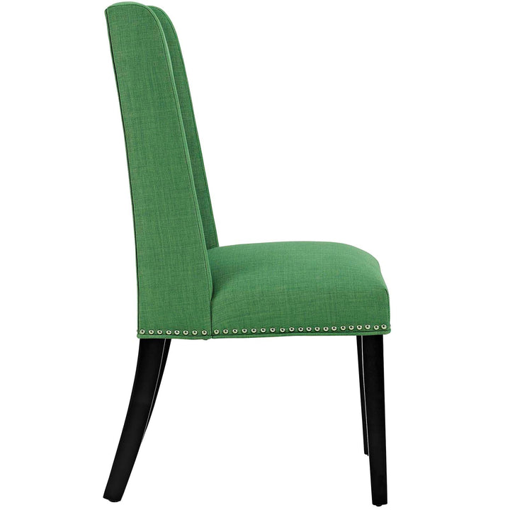 Mythos Upholstered Dining Side Chair - Green Denmark Home
