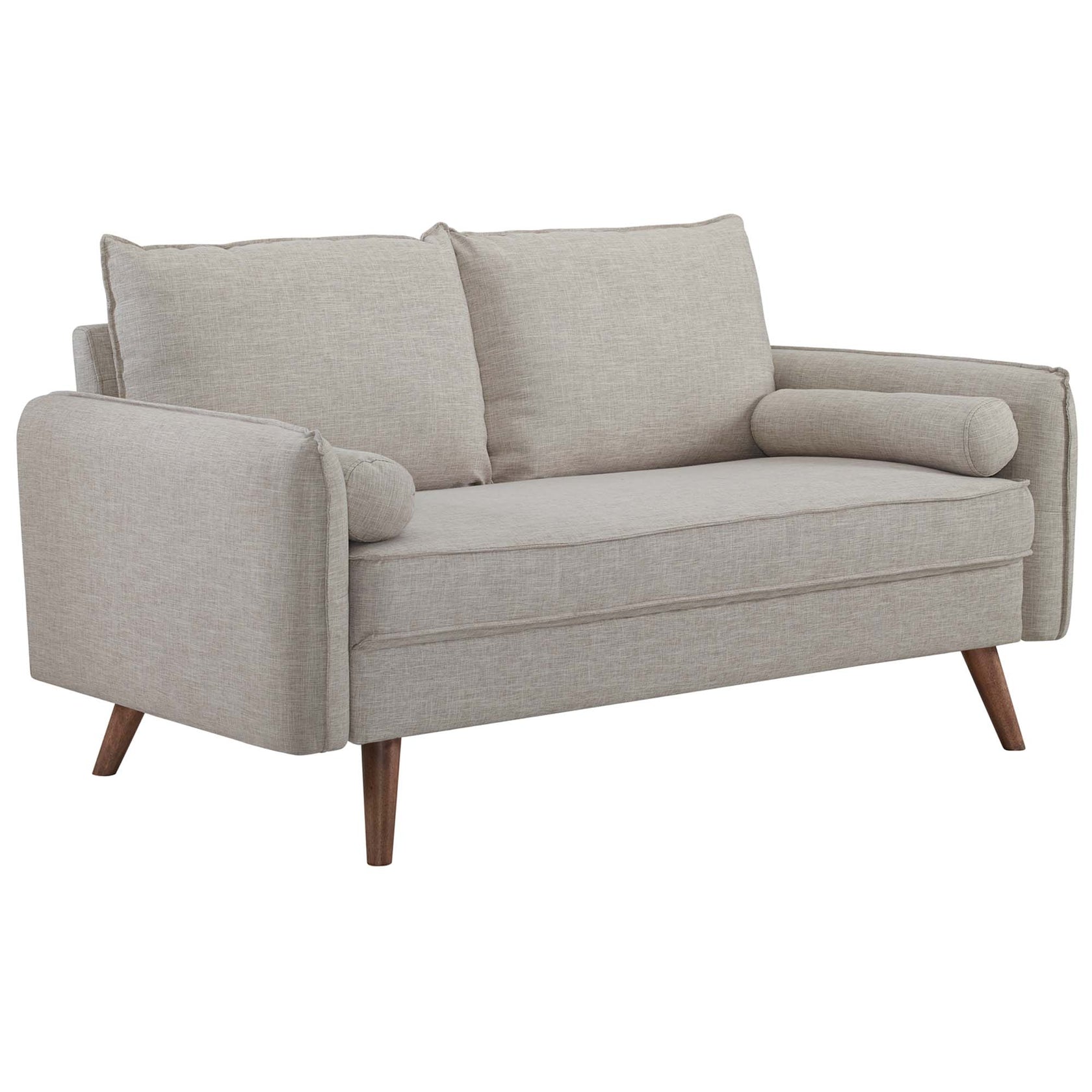 Aurelis Fabric Loveseat - Beige
