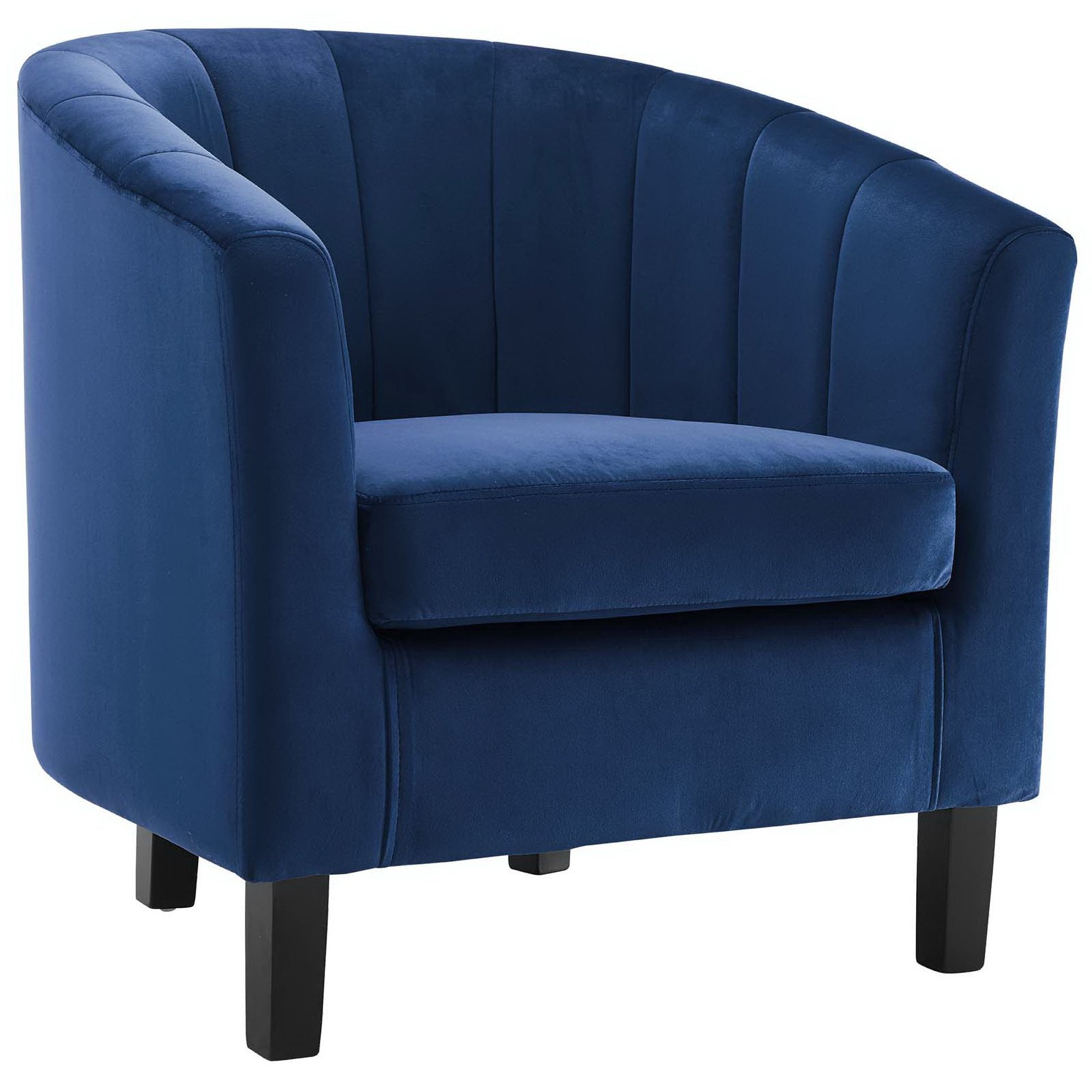 Kith Performance Velvet Accent Armchair – Navy Denmark Home