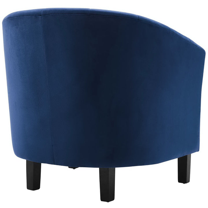 Kith Performance Velvet Accent Armchair – Navy Denmark Home