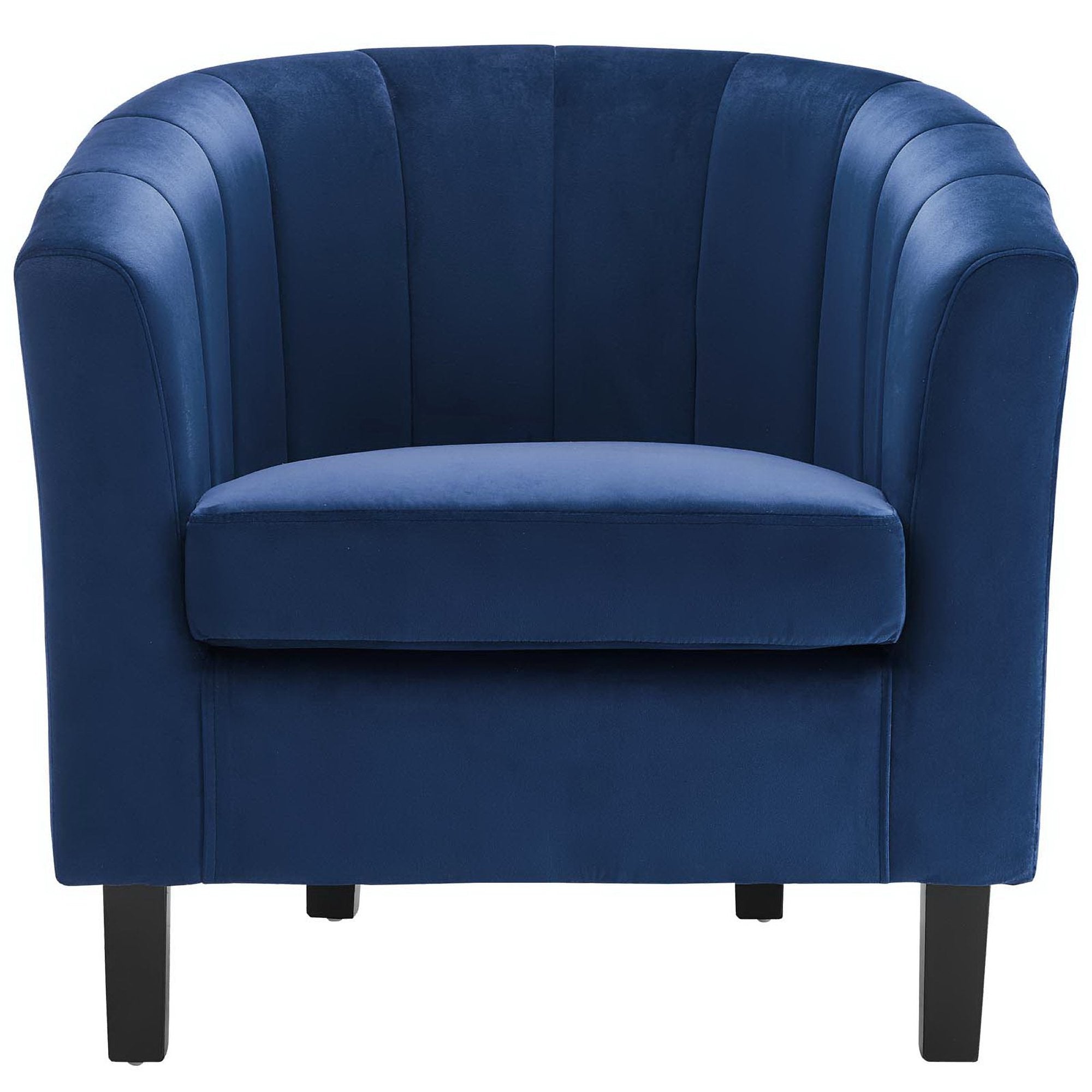 Kith Performance Velvet Accent Armchair – Navy Denmark Home