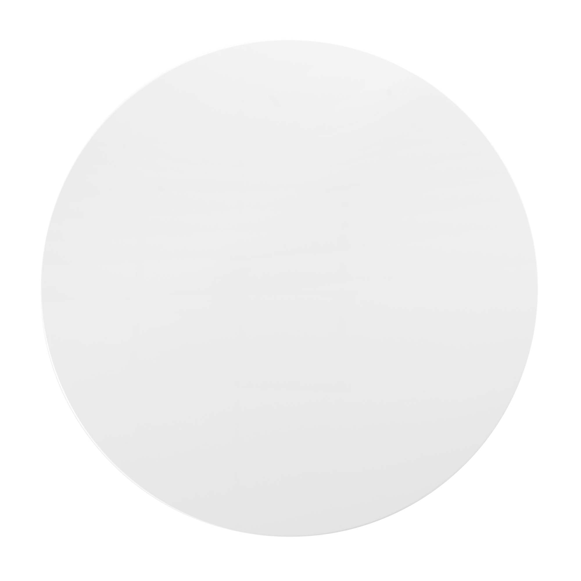 Novara Round Wood Dining Table 48" - Gold White Denmark Home