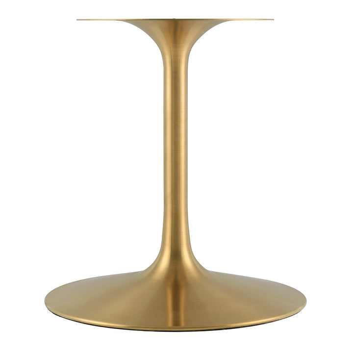 Novara Rectangular Dining Table  - Gold White Denmark Home