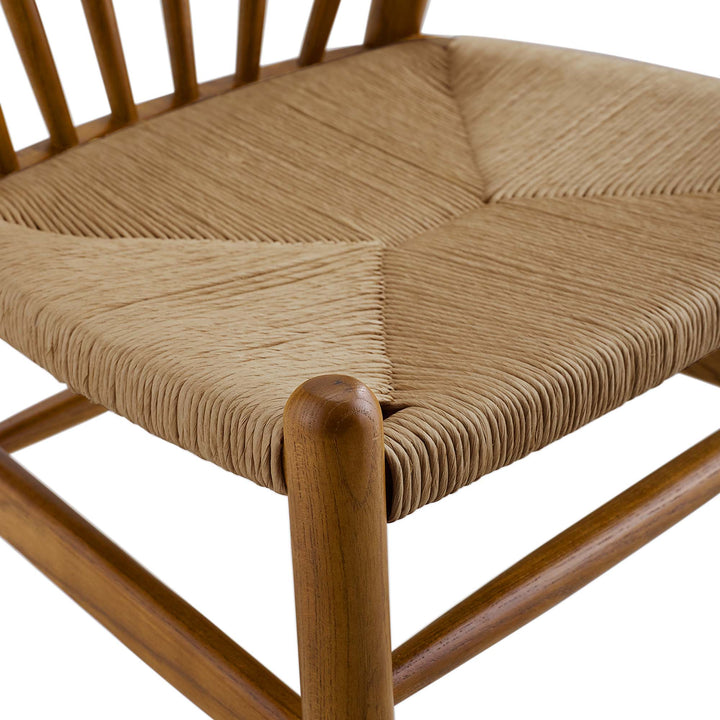 Fyr Rope Dining Chair - Walnut Denmark Home