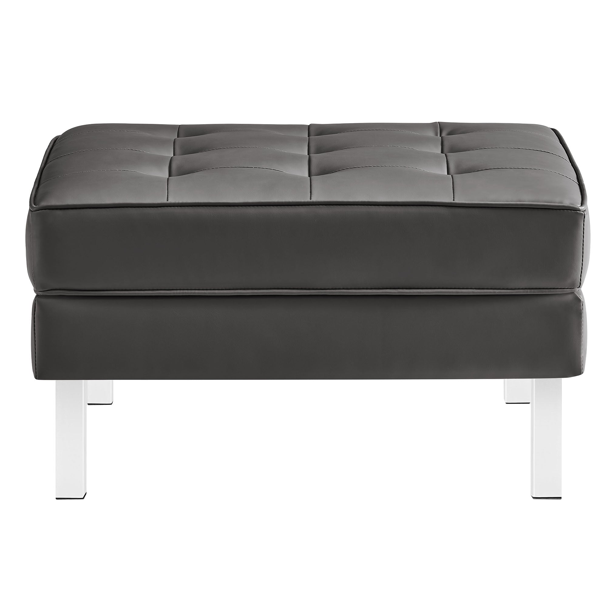 Iona Armchair and Ottoman Set – Silver Gray Denmark Home