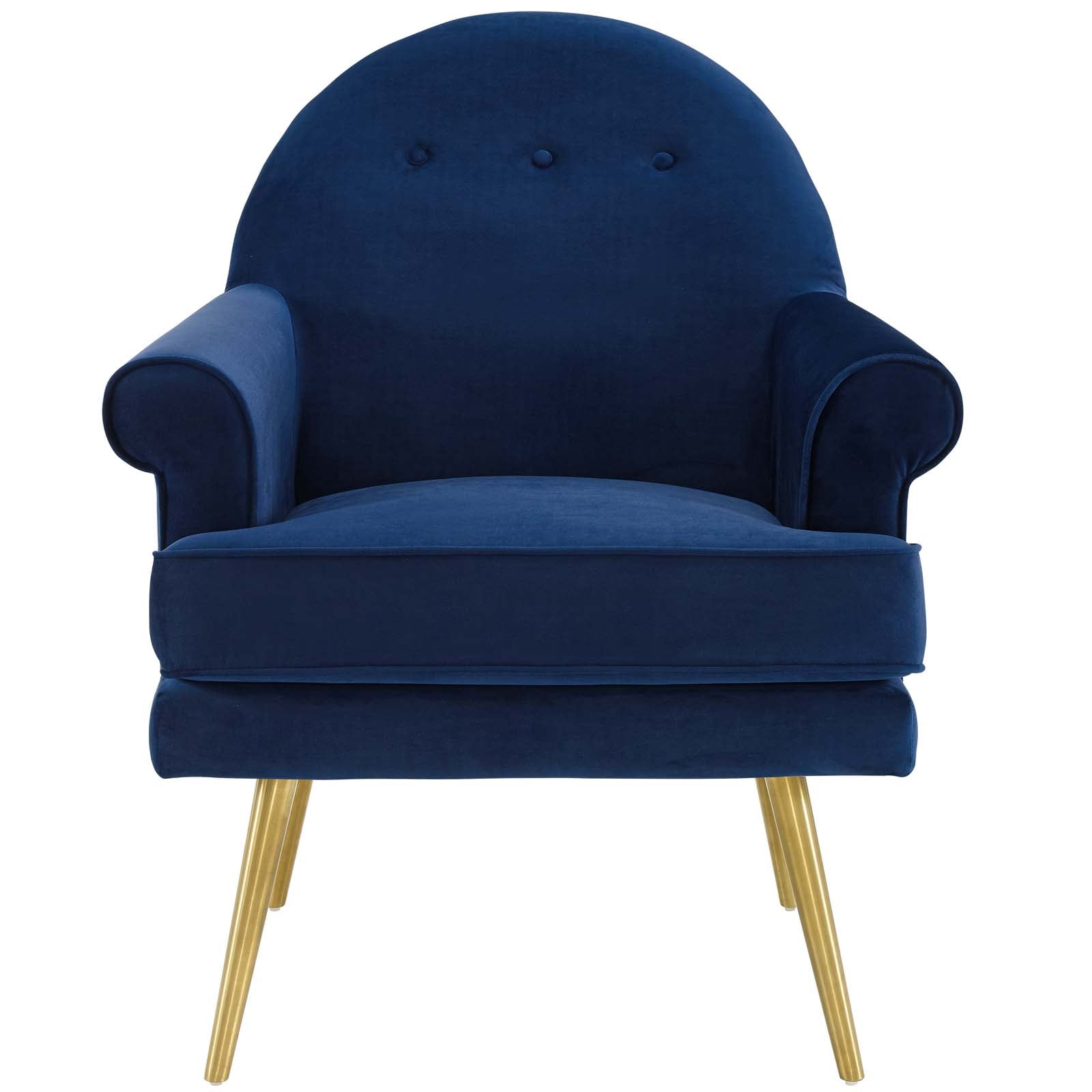 Aurelis Velvet Tufted Accent Armchair – Gray (Copy) Denmark Home