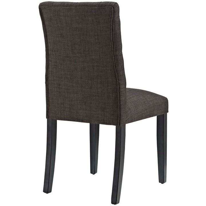 Nuovo Tufted Dining Chair - Brown Denmark Home