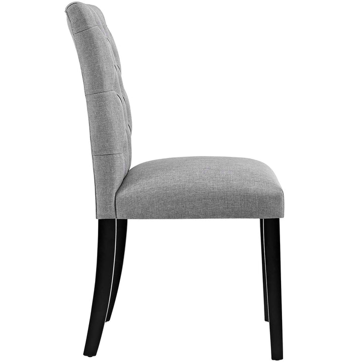 Nuovo Tufted Dining Chair - Light Gray Denmark Home