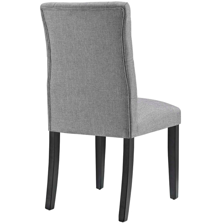 Nuovo Tufted Dining Chair - Light Gray Denmark Home