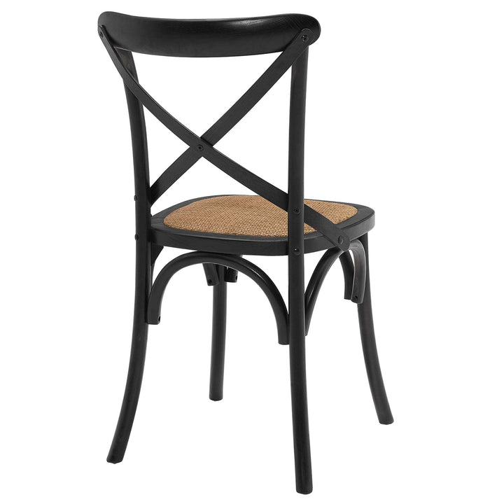 Bramwell Rattan Dining Chair - Black Denmark Home