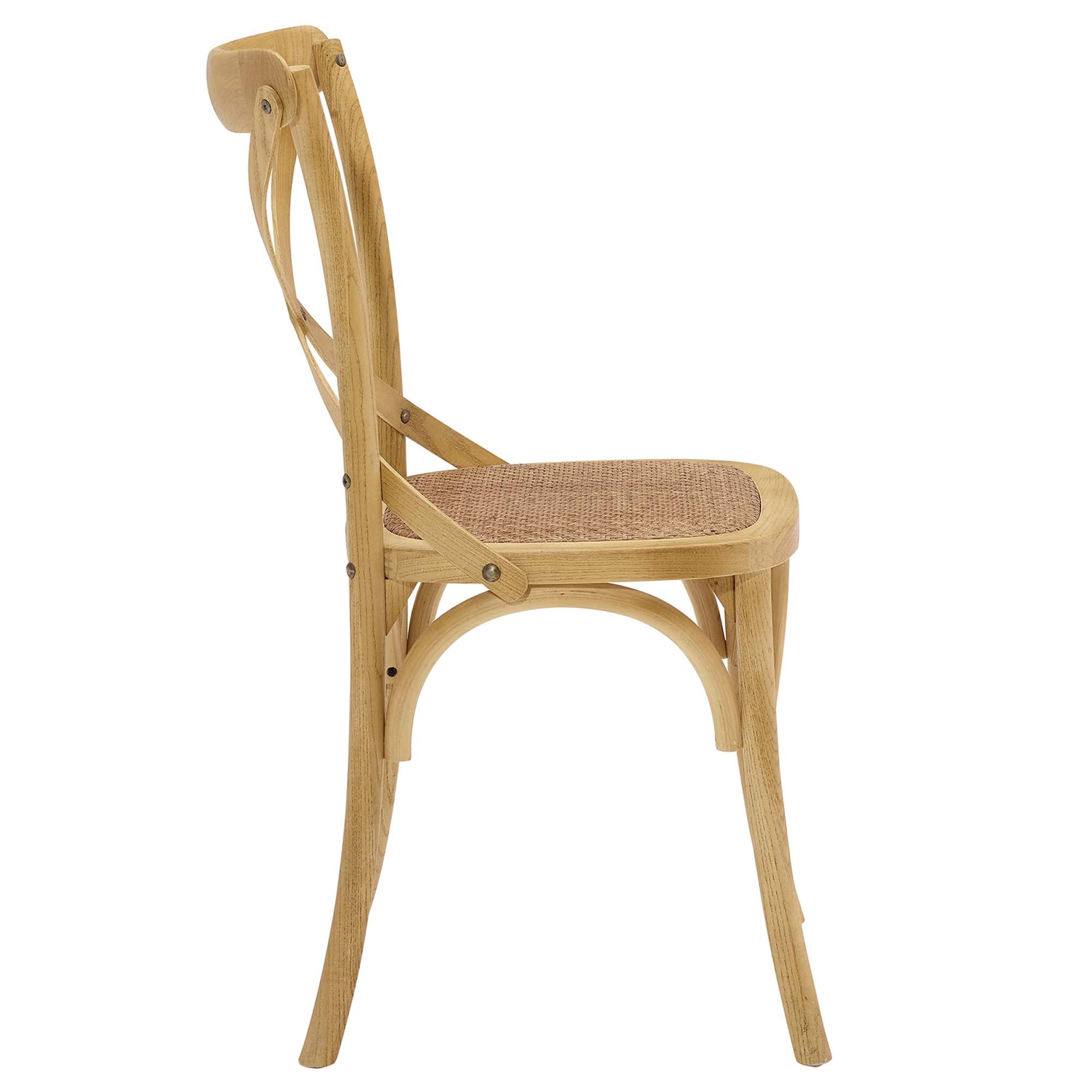 Bramwell Rattan Dining Chair - Natural Denmark Home