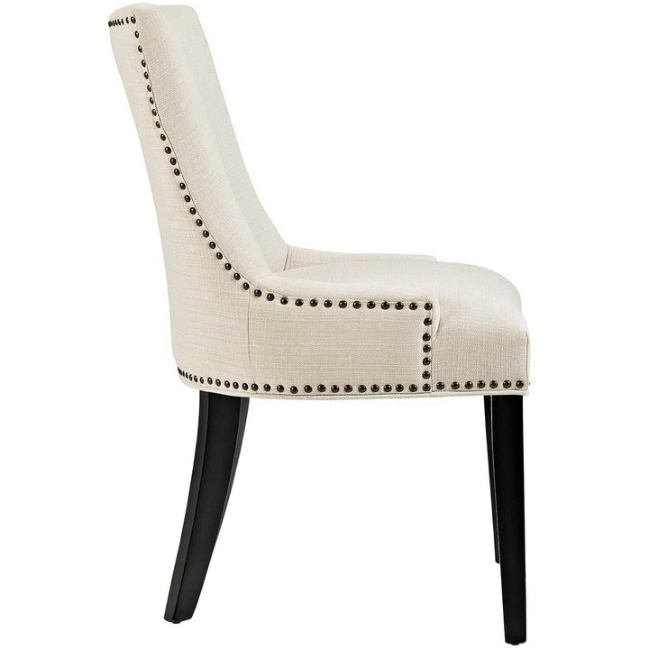 Drape Upholstered Dining Side Chair - Beige Denmark Home
