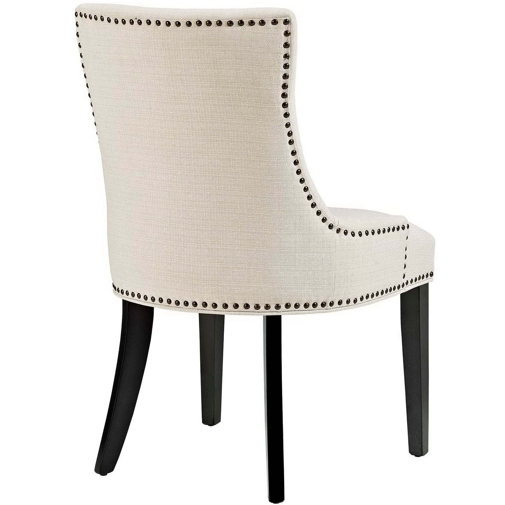 Drape Upholstered Dining Side Chair - Beige Denmark Home