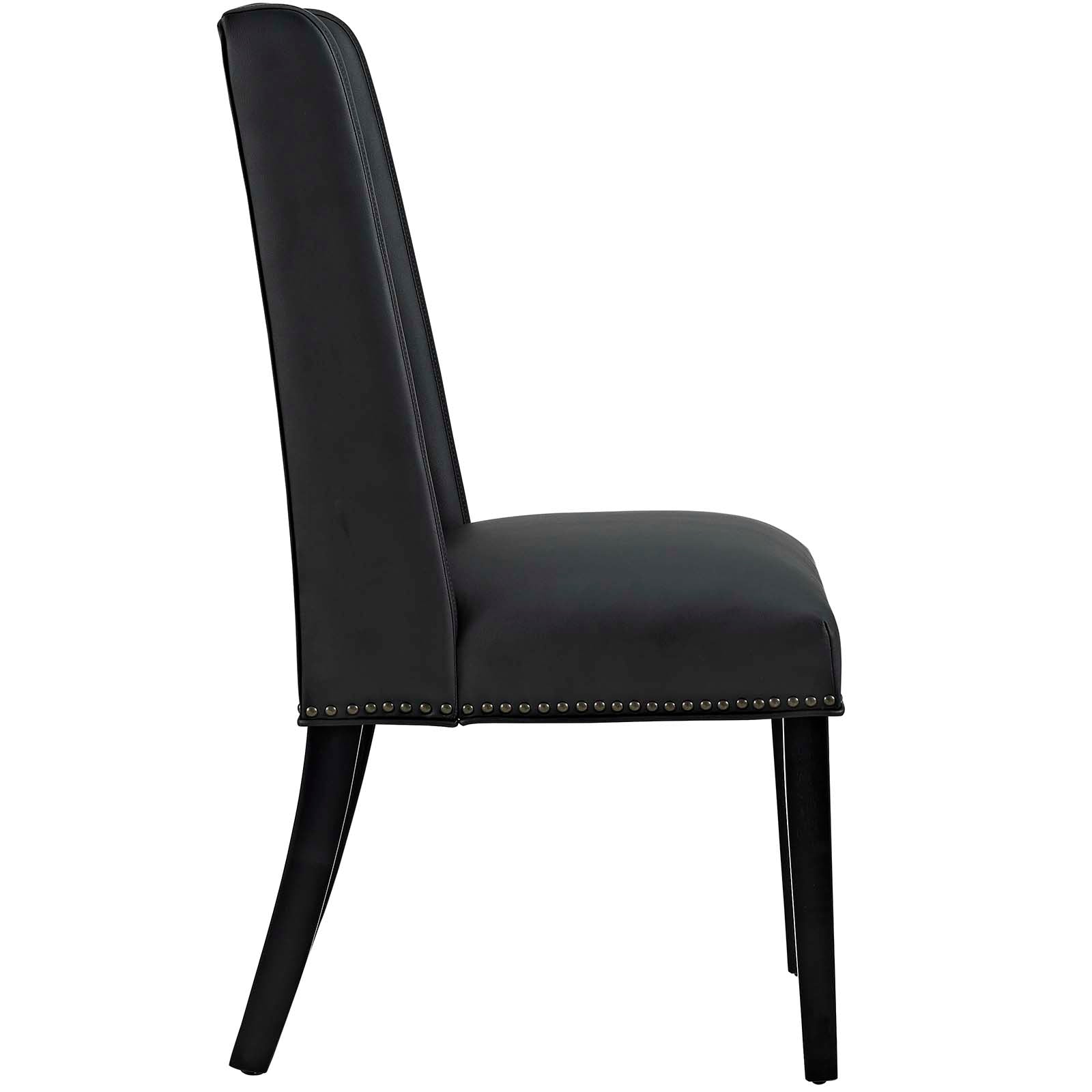 Mythos Vinyl Dining Chair - Black Denmark Home