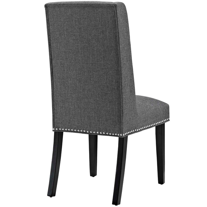 Mythos Upholstered Dining Chair - Gray Denmark Home