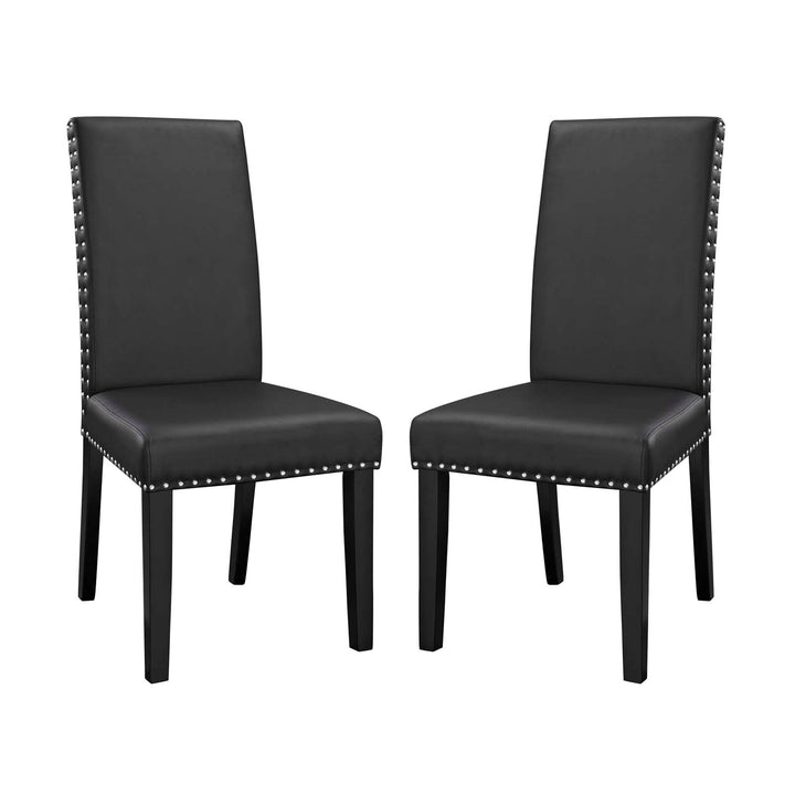 Form Faux Leather Dining Chair - Black Denmark Home