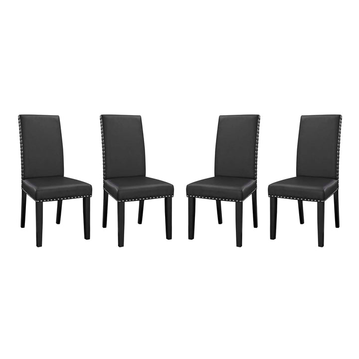 Form Faux Leather Dining Chair - Black Denmark Home